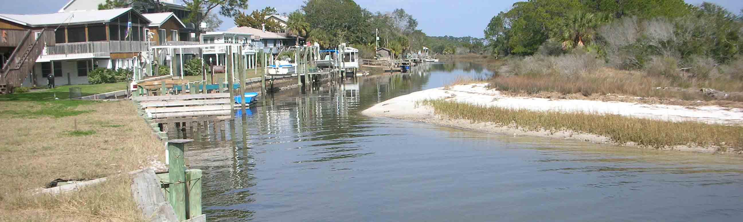 Mashes Sands Boat Ramp Canal | MRD associates, inc. Wakulla County FL