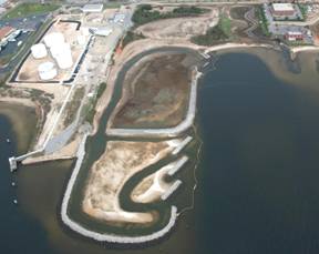 Community Maritime Park Mitigation Site Breakwaters | MRD Associates, Inc. Pensacola FL
